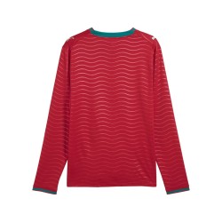 Camiseta de manga larga de niño Portugal 2026 Copa del Mundo local Camiseta de manga larga de niño Portugal 2026 Copa del Mundo local