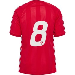 Camiseta retro icónica Dinamarca 1983 #8 Hombre Camiseta retro icónica Dinamarca 1983 #8 Hombre