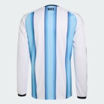 Camiseta de manga larga local de la Copa del Mundo 2026 de Argentina para hombre