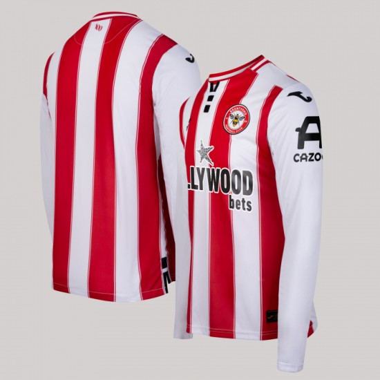 Camiseta Local Manga Larga Hombre Brentford 2025/26