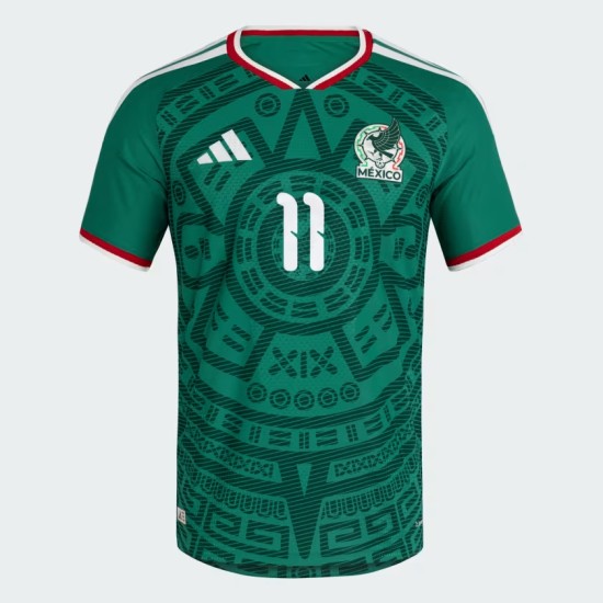 Camiseta Oficial Local México 2026 Niño S. GIMENEZ #11