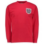 Camiseta retro Inglaterra final Mundial visitante 1966 manga larga #6 niño
