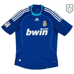 Hombre Camiseta retro visitante Real Madrid 2008/09 Raúl #7 Hombre Camiseta retro visitante Real Madrid 2008/09 Raúl #7
