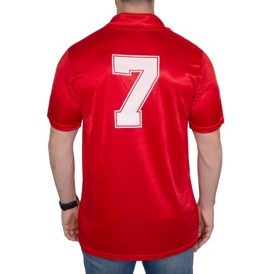 Camiseta Retro España 1982 Copa del Mundo #7 Niño Camiseta Retro España 1982 Copa del Mundo #7 Niño