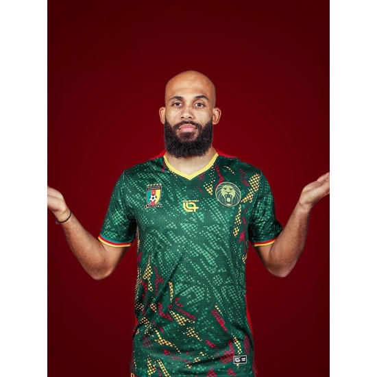 Camiseta Third Camerún 2025/26 Fourteen AFCON para niño
