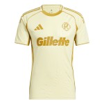 Camiseta hombre New England Revolution 2025 tercera pre partido - amarilla