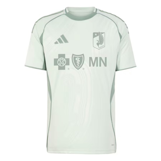 Camiseta mujer Minnesota United FC 2025 tercera pre partido - verde