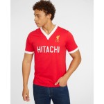 Camiseta retro local Hitachi Liverpool 1979 de hombre Camiseta retro local Hitachi Liverpool 1979 de hombre