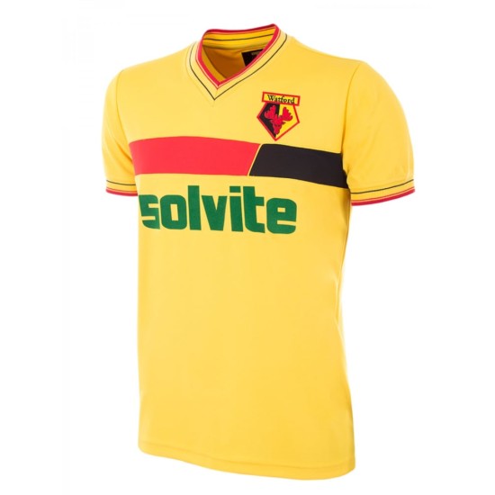 Camiseta Retro Mujer Watford 1986/87 Home