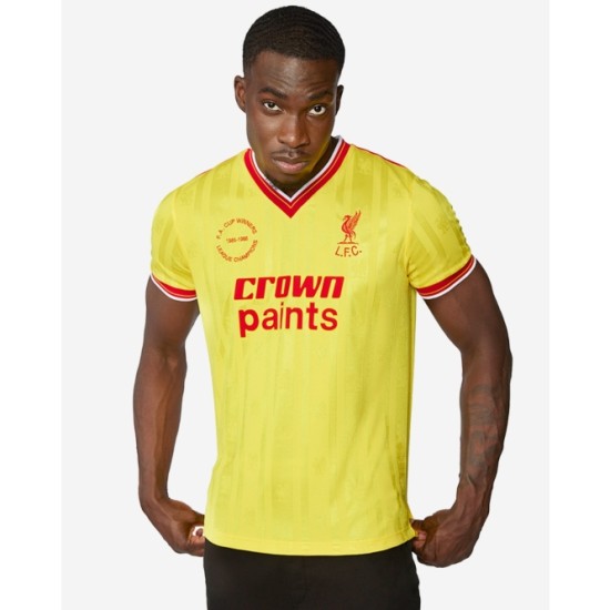Camiseta retro Liverpool 1986 de hombre