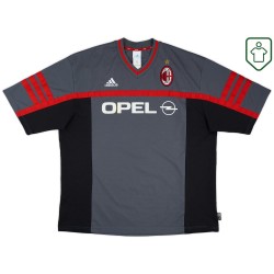 Camiseta retro Milan 2000/01 para hombre