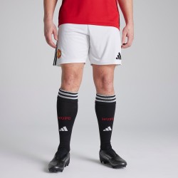 Mujer Manchester United 2025/26 Pantalones Cortos Local - Blanco