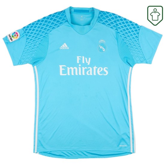 Hombre Camiseta retro portero Real Madrid 2016/17
