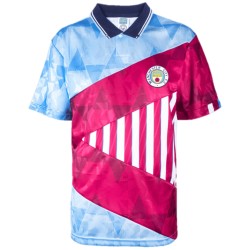 Camiseta Retro Mash-Up Manchester City 1990 para Hombre