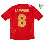 Camiseta retro visitante Inglaterra 2006/08 para hombre Lampard #8 Camiseta retro visitante Inglaterra 2006/08 para hombre Lampard #8
