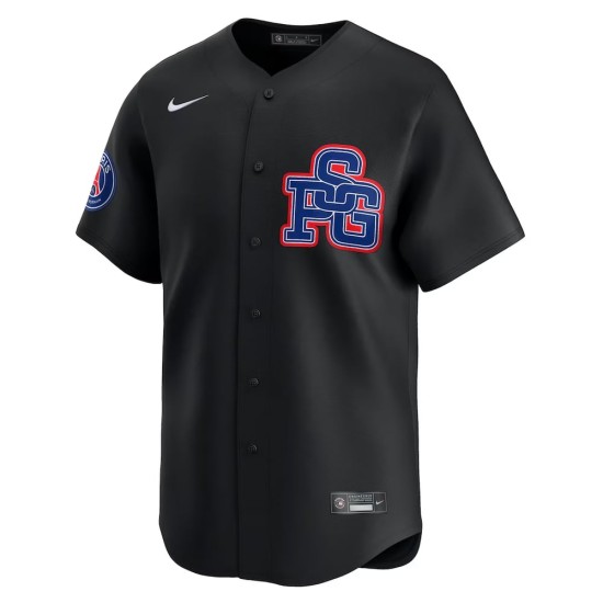 Camiseta Niño PSG x MLB 2025/26 Edición Limitada - Negra