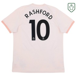 Camiseta retro visitante hombre Manchester United 2018/19 Rashford #10