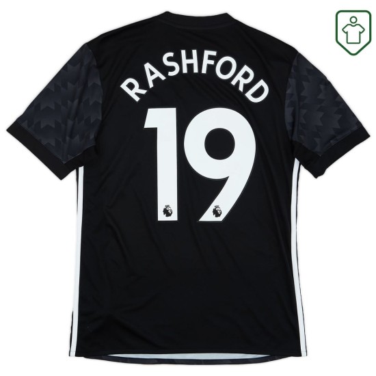 Camiseta retro visitante hombre Manchester United 2017/18 Rashford #19 Camiseta retro visitante hombre Manchester United 2017/18 Rashford #19