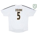 Hombre Camiseta retro local Real Madrid 2004/05 Zidane #5