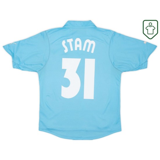 Camiseta retro Lazio 2002/03 local para hombre Stam #31 Camiseta retro Lazio 2002/03 local para hombre Stam #31