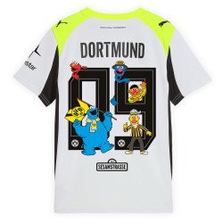 Camiseta de hombre BVB Borussia Dortmund 2025/26 visitante Barrio Sésamo nº 9