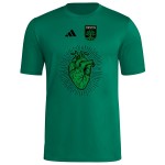 Camiseta Tercera Hook AEROREADY 2025 de Austin FC para Niño - Negra
