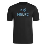 Camiseta hombre Minnesota United FC 2025 tercera Hook AEROREADY - negra Camiseta hombre Minnesota United FC 2025 tercera Hook AEROREADY - negra