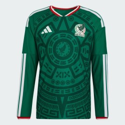 Camiseta oficial de local México 2026 de manga larga para niño