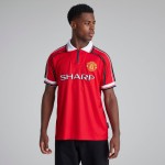Camiseta retro local Manchester United 1998/00 de hombre