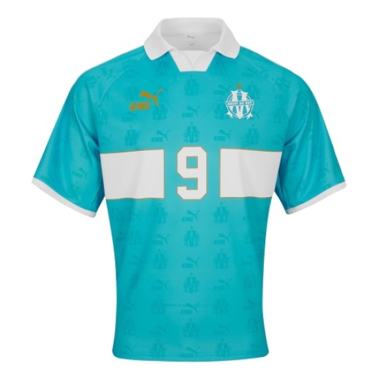 Camiseta Retro King OM #9 - Azul Niño