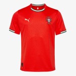 Camiseta de hogar para mujer Portugal 2025