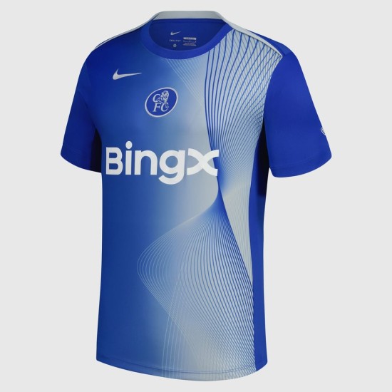 Chelsea Mujer 2025/26 Tercera Camiseta de Pre-Partido - Azul