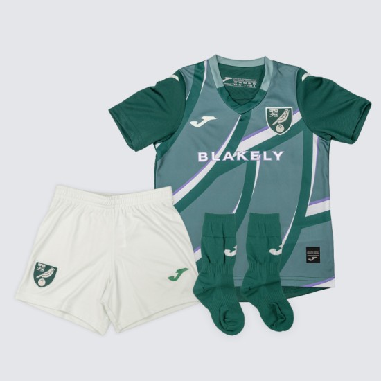 Conjunto Segunda Norwich City 2025/26 Niño Conjunto Segunda Norwich City 2025/26 Niño