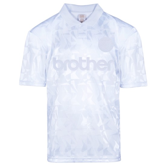 Camiseta Retro Whiteout Manchester City 1990 para Hombre