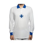 Mujer AJ Auxerre 2025/26 Camiseta Heritage de Manga Larga 120.º Aniversario
