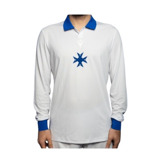 Mujer AJ Auxerre 2025/26 Camiseta Heritage de Manga Larga 120.º Aniversario