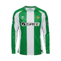 Camiseta de local de manga larga Real Betis 2025/26 para niño