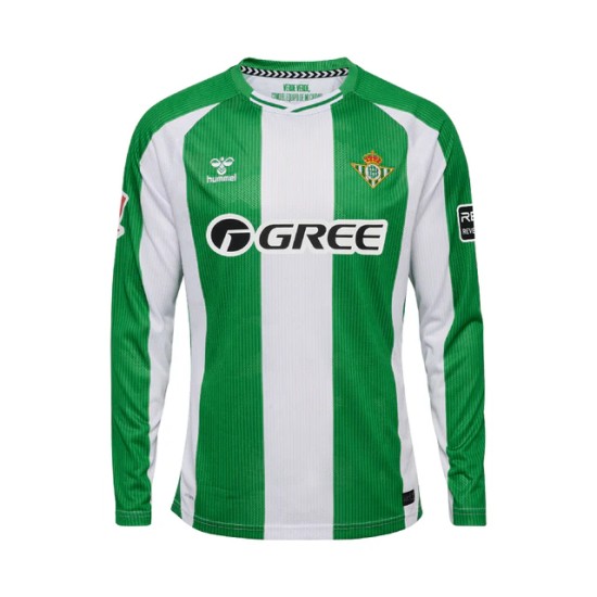Camiseta de local de manga larga Real Betis 2025/26 para mujer