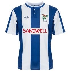 Camiseta retro de local del West Bromwich Albion para hombre 1990/91
