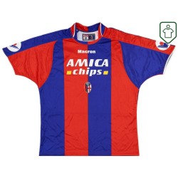 Camiseta retro Bologna FC 2004/05 local para hombre Camiseta retro Bologna FC 2004/05 local para hombre