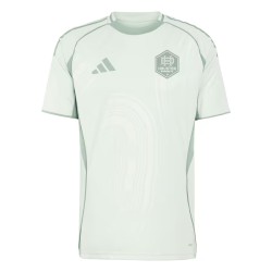Camiseta Niño Houston Dynamo 2025 Tercera Pre Partido Verde