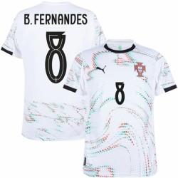 Camiseta de visitante B.FERNANDES Portugal 2025/26 para niños