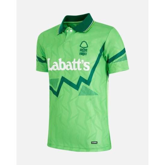 Mujeres Nottingham Forest 1992/93 Retro Camiseta - Verde Mujeres Nottingham Forest 1992/93 Retro Camiseta - Verde