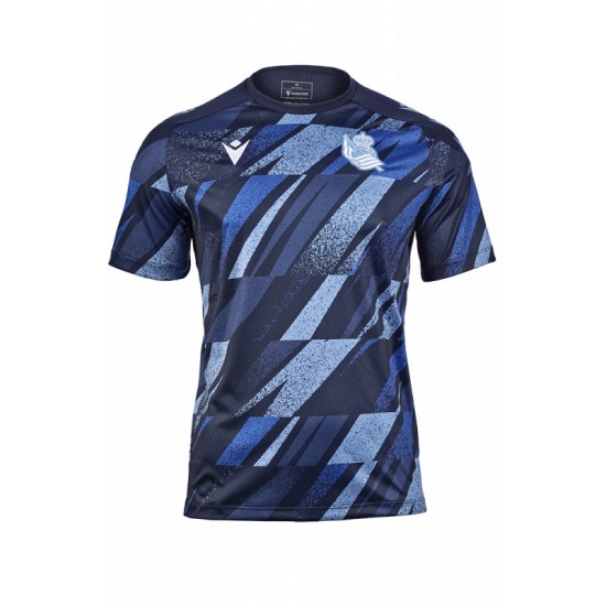 Niño Real Sociedad 2025/26 Tercera Camiseta de calentamiento