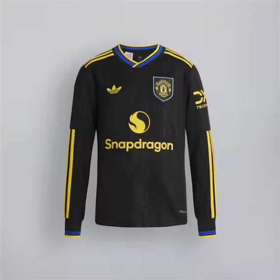 Camiseta Manga Larga Tercera Hombre Manchester United 2025/26