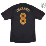 Camiseta retro visitante hombre Liverpool 2009/10 Gerrard #8
