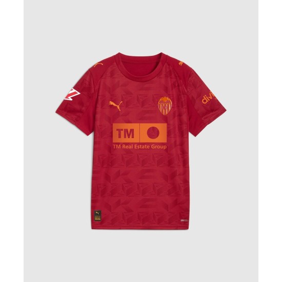 Camiseta visitante del Valencia CF 2025/26 para mujer