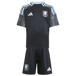 Kit de visitante Aston Villa 2025/26 para niño