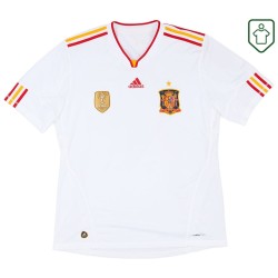 Camiseta retro visitante España 2011 para hombre Camiseta retro visitante España 2011 para hombre