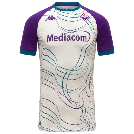 Hombre Camiseta Pre-partido Tercera Fiorentina 2025/26 - Blanca Hombre Camiseta Pre-partido Tercera Fiorentina 2025/26 - Blanca